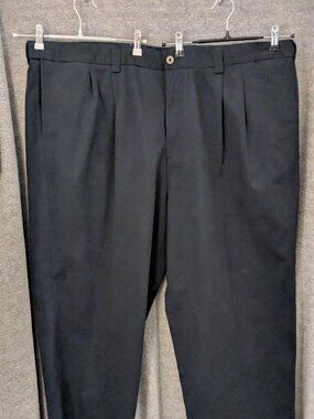 NWT! Men's Harbor Bay Chinos in Midnight (Dark Blue) 50" Waist 29" Inseam